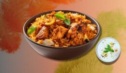 Chicken Biryani with Raita